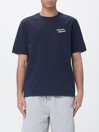 Maison Kitsun&eacute; T-shirt in cotone con logo Maison Kitsun&eacute;