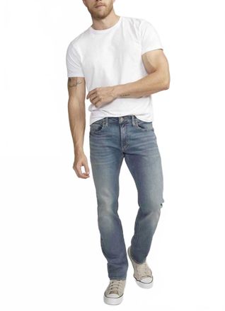 Silver Jeans Co Allan Slim Fit Slim Straight Leg Jeans In Indigo