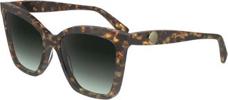 Longchamp Lo742S Zonnebril - unisex - Accessoires - Bruin - Maat: 54 MM