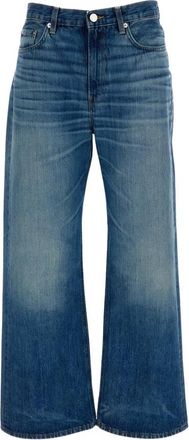 Haikure Winny Wijde Jeans - Dames - Loose Fit Jeans - Blauw - W26 - Denim - Jeans