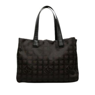 Chanel Pre-owned Vintage Nylon Tote - Pre-owned - Mujer - Marr&oacute;n - ONE SIZE