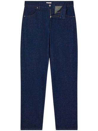 Fursac five-pocket jeans - men - Linen/Flax/Polyester/Cotton/Cotton - 34 - Blue