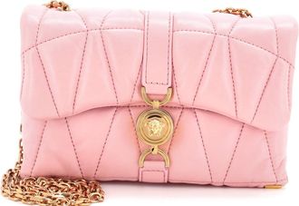 Versace Kleio Shoulder Bag Quilted Leather Mini