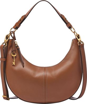 Fossil Womens Shae Leather Small Hobo