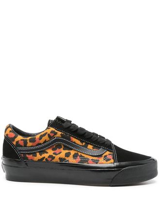 Vans Old Skool sneakers - men - Calf Leather/Fabric/Fabric/Rubber - 6 - Black