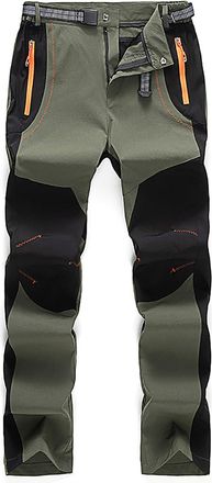 Generic Lightweight Quick-Dry Adventure Trousers for Men Outdoor Trekking Skiing Climbing Performance Sports Joggers Winter Tracksuit for Tall UK Mens