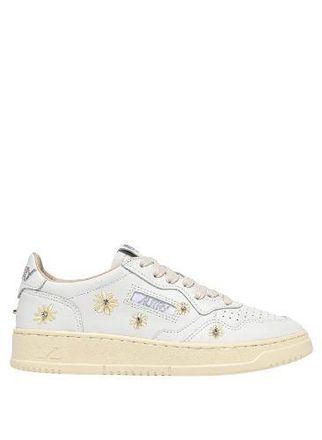 Autry Autry | Medalist Low Lea Embflow Wht Rut - 36