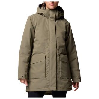Columbia Pulaski Parka Mantel f&uuml;r Damen | oliv