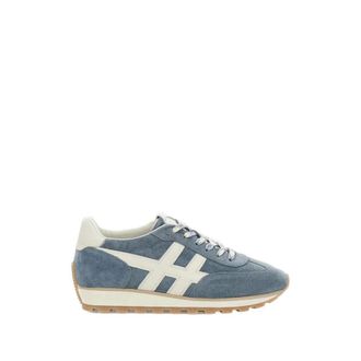 Hogan 86er Su&egrave;de Sneakers - Heren - Sneakers - Blauw - 41 1/2 EU - Su&egrave;de - Schoenen