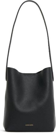 Mansur Gavriel Small Everyday Cabas Leather Tote in Black at Nordstrom
