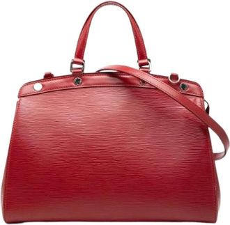 Louis Vuitton Pre-owned Handbags, female, Red, Size: ONE SIZE Pre-owned Brea MM
