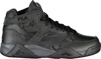 Fila High-Top Sports Sneakers - Heren - Sneakers - Zwart - 41 EU - Leer - Schoenen