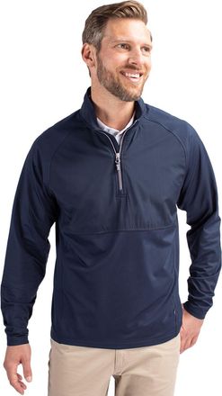 Cutter & Buck Adapt Eco Knit Hybrid Recycled Mens Quarter Zip
