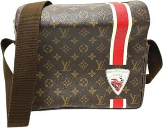 Louis Vuitton Pre-owned Cross Body Bags, male, Brown, Size: ONE SIZE Pre-owned Canvas louis-vuitton-bags