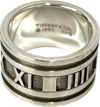 Tiffany & Co. Silver Silver 925 Band Ring (Pre-Owned)