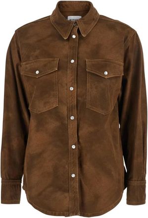 Isabel Marant Mujer, Camisas, Marrón, Talla: M