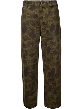 Carhartt Work in Progress Duck Single Knee trousers - Green