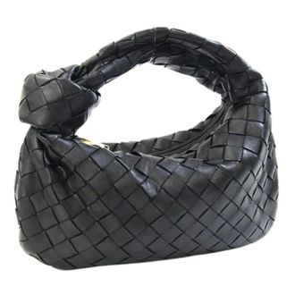 Bottega Veneta Pre-owned Handbags, female, Black, Size: ONE SIZE Pre-owned Intrecciato Handbag