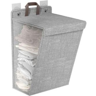 OEM Cestas Para La Ropa, Cesta Para La Ropa Con Tapa Transpirable, Cesto De Ropa Plegable De Malla - Crezuo