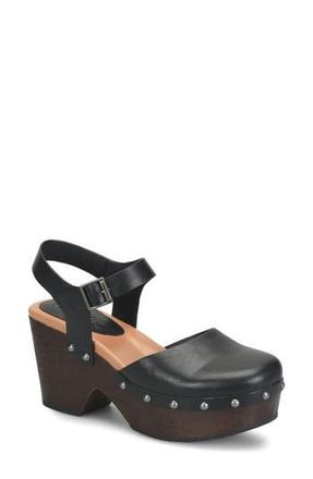 Korks Lapra Platform Clog in Black at Nordstrom Rack, Size 8