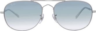 Ray-Ban BAIN BRIDGE Blue Gradient Pilot Unisex Sunglasses RB3735 003/3F 60