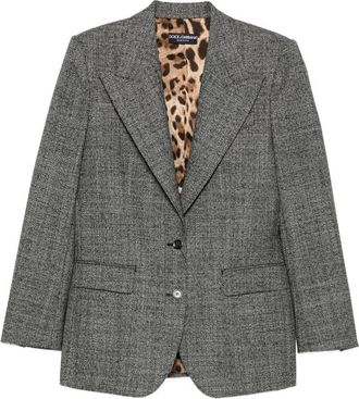 Dolce & Gabbana Peak-lapels Single-breasted Blazer