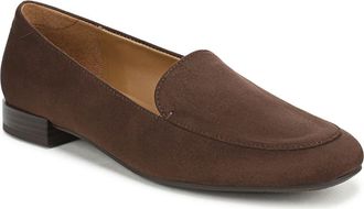 Naturalizer Dahlia Loafer - Wide Width Available in Chocolate Brown Microfiber at Nordstrom Rack, Size 8.5