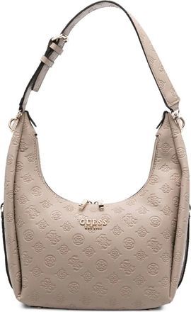 Guess Co Phoebe 4G schoudertas met logo - Beige
