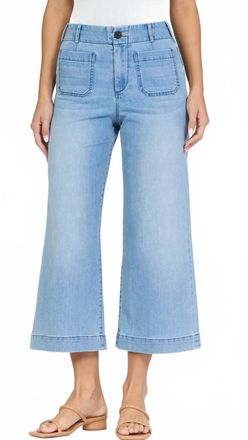 Dear John Denim Audrey Patch Pocket Jeans In Eclipse