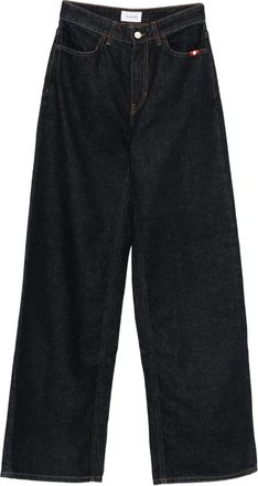 Amish Jeans Linda a gamba ampia - Blu