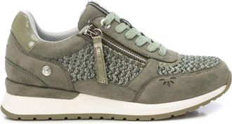 Xti Womens Casual Sneakers In Kakhi