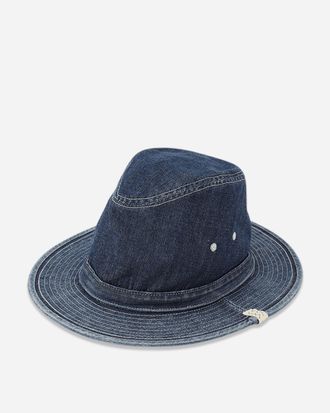 Visvim Buckley Cap DMGD Indigo