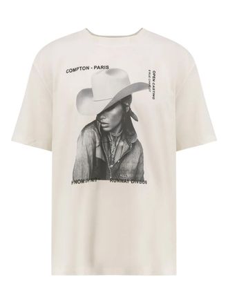 Ih Nom Uh Nit T-shirt con stampa - Bianco