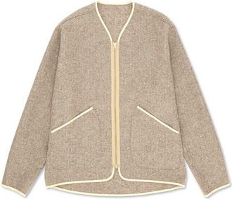Fortela Herringbone Wool Jacket in Beige at Nordstrom, Size X-Large Eu