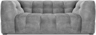 BLOOMINGLOFT 2-Sitzer Designsofa Vesta mit Samtbezug
