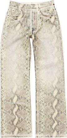 Acne Studios printed jeans - Brown