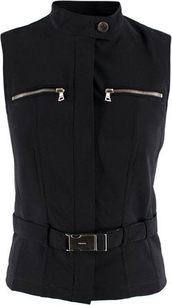 Prada Black Belted Utility Vest Size XXS