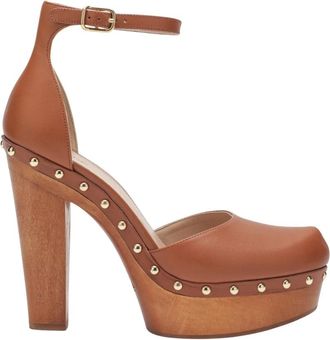 Chlo&eacute; Pumps met hak - Dames - Pumps - Bruin - 40 EU - Leer - Schoenen
