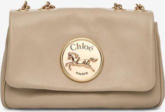 Chlo&eacute; Schultertasche aus weichem genarbtem Leder Chlo&eacute; Heritage