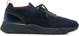 Santoni Hombre, Zapatos, Azul, Talla: 45 EU