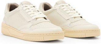 AllSaints Regan Low Top Sneaker in Triple Chalk White at Nordstrom, Size 13