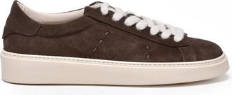Eleventy Schoenen, Heren, Bruin, 43 EU, Su&egrave;de, Sneaker van Su&egrave;de