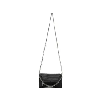 Stella McCartney Dames, Tassen, Zwart, Maat: ONE Size Polyamide