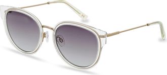 Ted Baker SUNGLASSES AYALA 1659 575 GLOSS CRYSL PALE GREEN 52/20-143