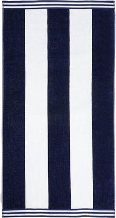 Superior Cabana Stripe Oversized Cotton Beach Towel