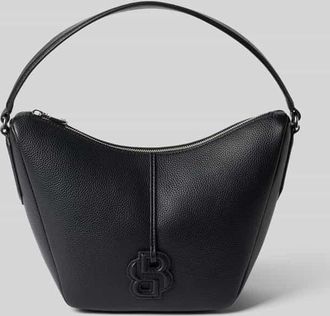 HUGO BOSS Henkeltasche in Lederoptik Modell ANETT SM HOBO in Black, Gr&ouml;&szlig;e 1