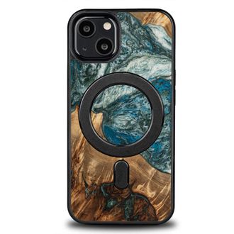 OEM Funda Bewood Unique Para Iphone 13 - Planetas - Tierra Con Magsafe