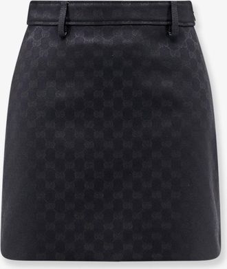 Gucci Gonna Mini Gucci Primavera in misto cotone GG - GUCCI - gender_Woman