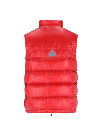 Moncler Mens Jackets Red Polyester
