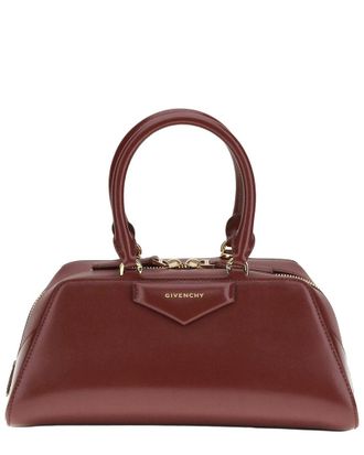 Givenchy Antigona East-West Small Leather Shoulder Bag